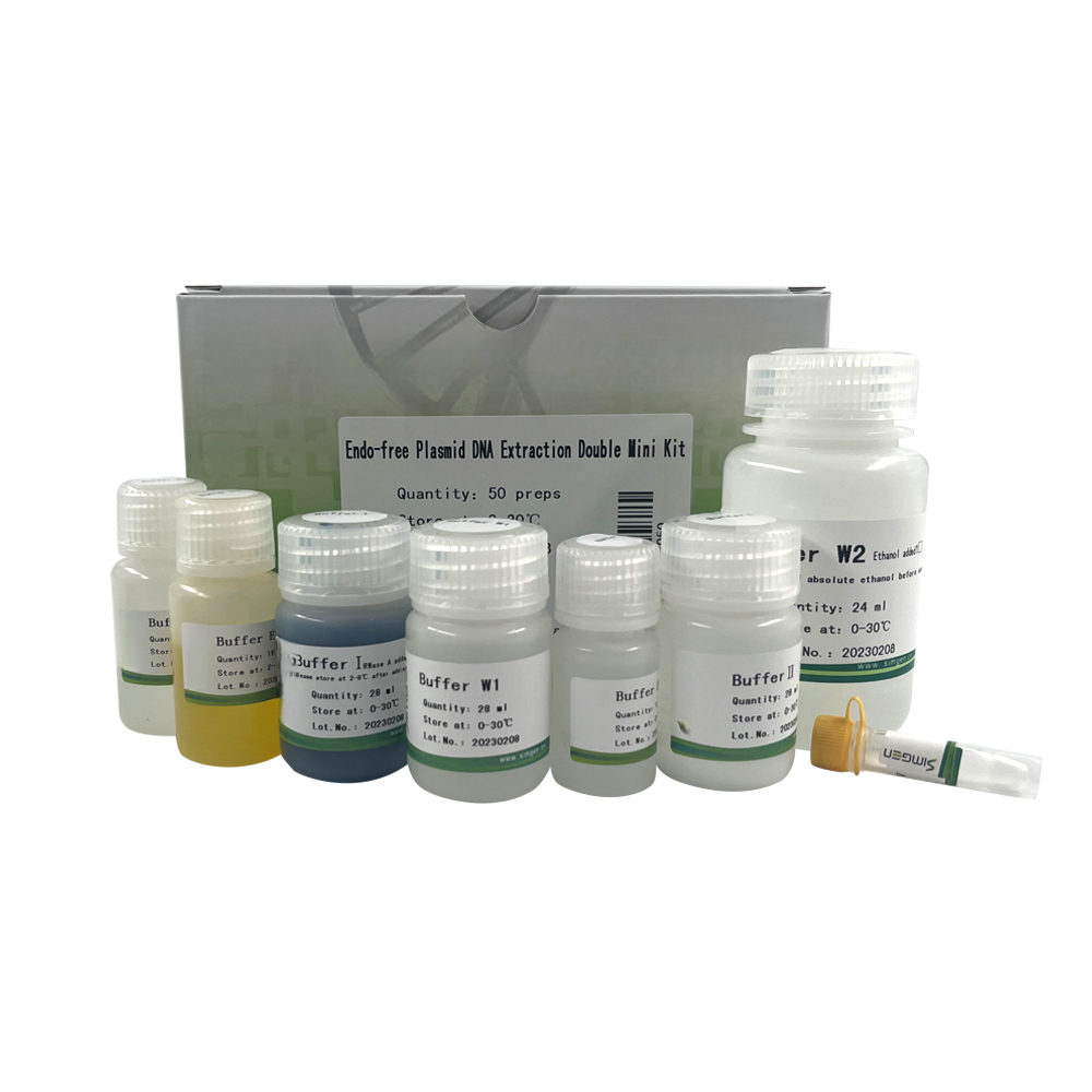 Endo-free Plasmid DNA Extraction Double Mini Kit