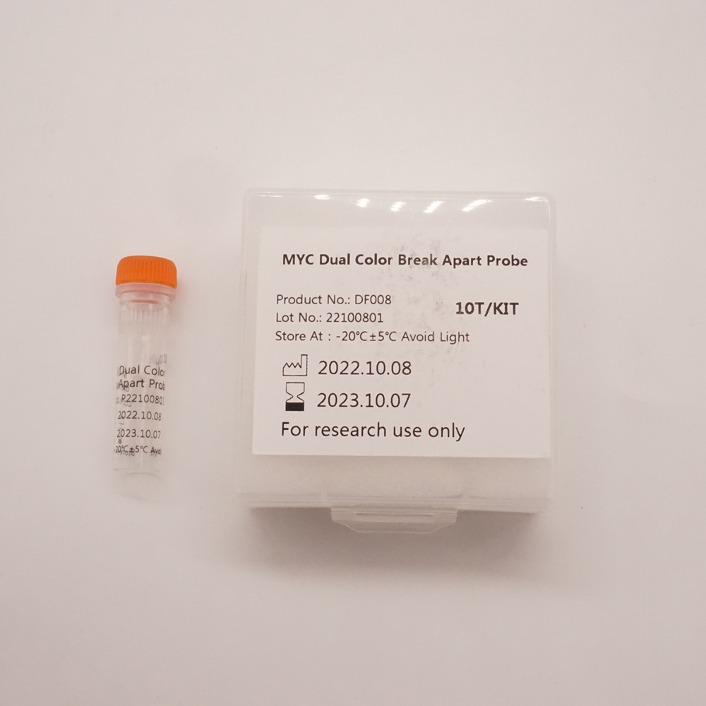 MYC Dual Color Break Apart Probe Fluorescence in situ hybridization (FISH) Reagents