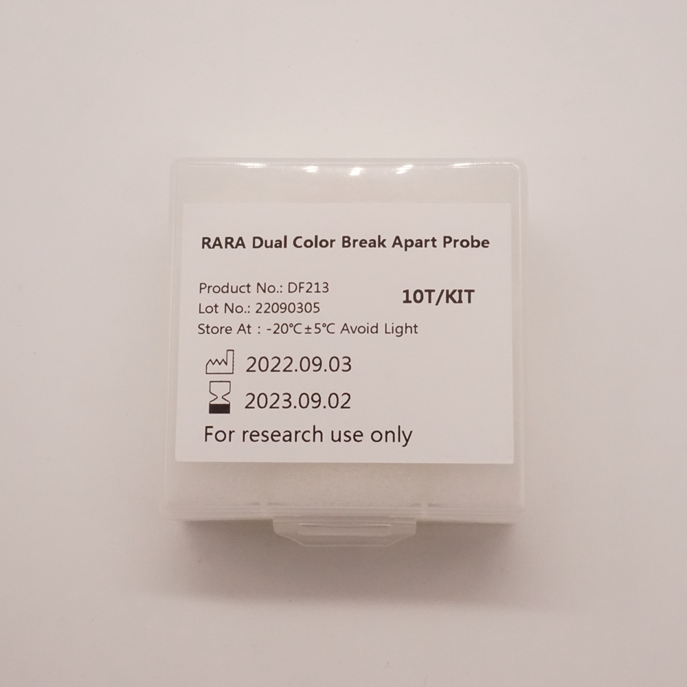 RARA Dual Color Break Apart Probe Fluorescence in situ hybridization (FISH) Reagents