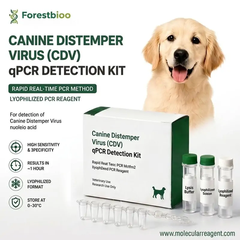 Canine Distemper Virus (CDV) qPCR Detection Kit | Veterinary PCR Canine Distemper Virus (CDV) qPCR Detection Kit | Veterinary PCR