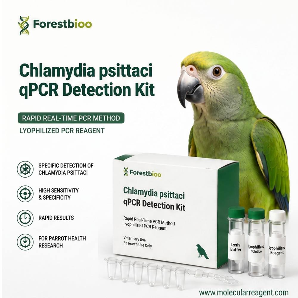 Parrot Chlamydia psittaci PCR Kit | Psittacosis qPCR Detection Kit