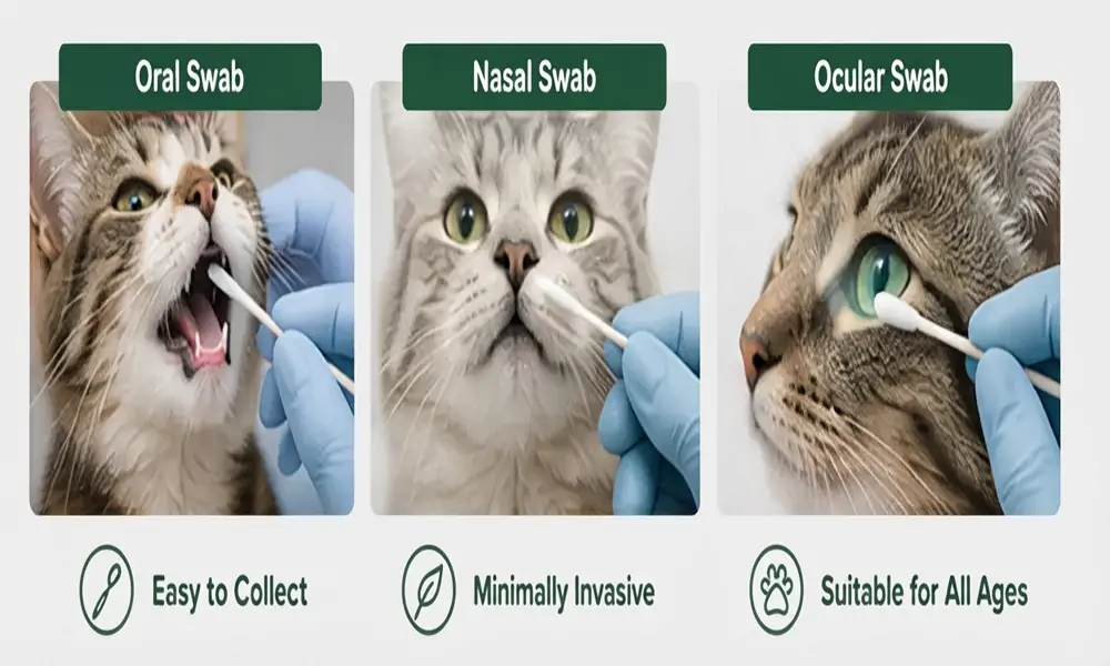 Feline HCM genetic testing for HCM-associated variants and Real-Time PCR genotyping