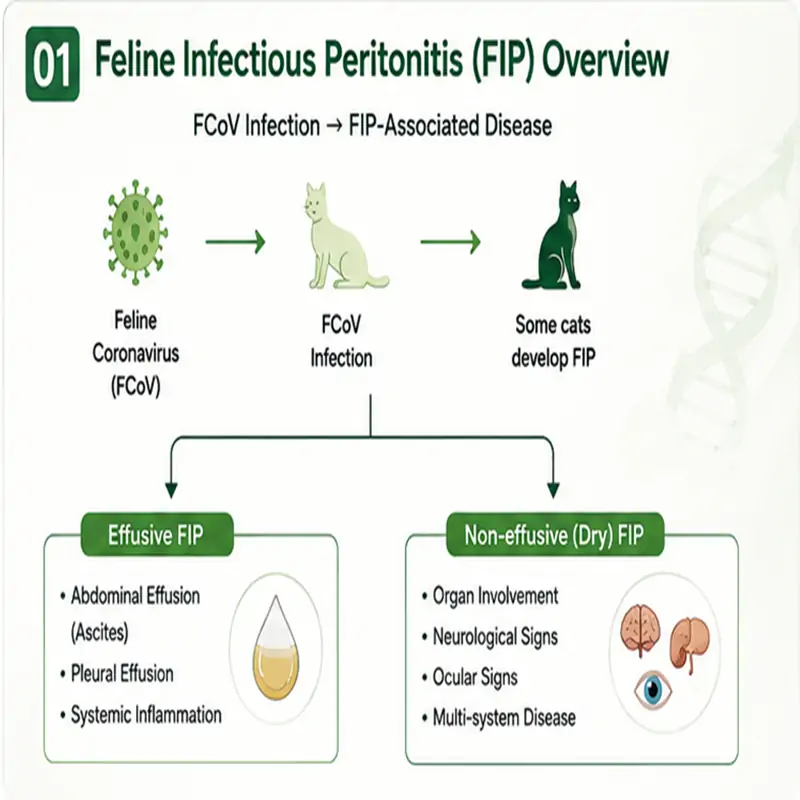 Feline Infectious Peritonitis (FIP) Diagnosis: PCR Testing, Samples & Interpretation