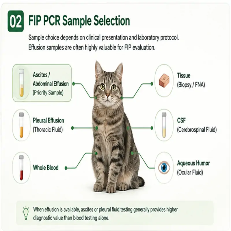 Feline Infectious Peritonitis (FIP) Diagnosis: PCR Testing, Samples & Interpretation