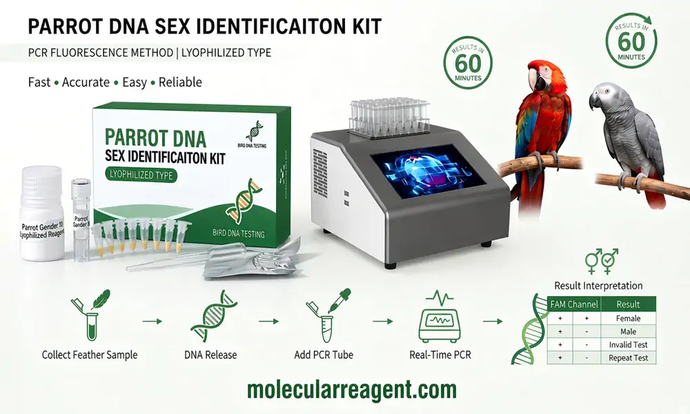 Parrot DNA Sex Identification Real-Time PCR Solution Parrot DNA Sex Identification Real-Time PCR Solution