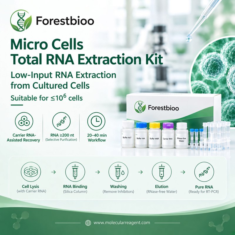 Micro Cells Total RNA Extraction Kit | Low-Input Cell RNA Isolation 